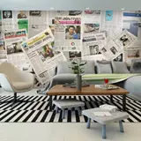 Модный ретро реквизит для фотографии, реквизит для фотосессий, английский
