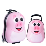 Переносной милый детский чемодан, мультяшная сумка подходит для мужчин и женщин, 18 дюймов