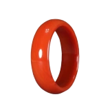 Натуральный ониксовый красный браслет, имитация льда