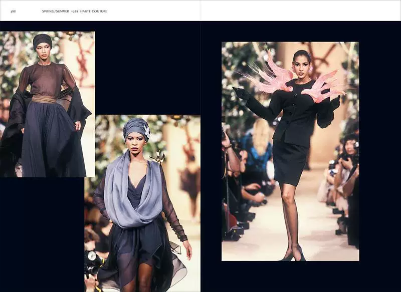 Книга по дизайну показа Yves Saint Laurent Catwalk: Iv San Loron catwalk show