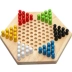 Bằng gỗ Hexagon Nhiều Màu Jump Checkers Trẻ Em Sinh Viên Cờ Vua Đồ Chơi Câu Đố Boy Cha Mẹ Và con Bảng Tương Tác Trò Chơi Cờ Vua