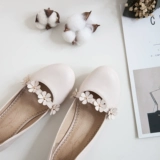 Японские свежие туфли, 2023, тренд сезона, в цветочек