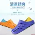 Người đàn ông mới của Hàn Quốc thể thao thế hệ thứ hai giày bãi biển giày lỗ giày nam mùa hè trọng lượng nhẹ trượt kích thước lớn dép dép dép quai hậu nam 2021 Sandal