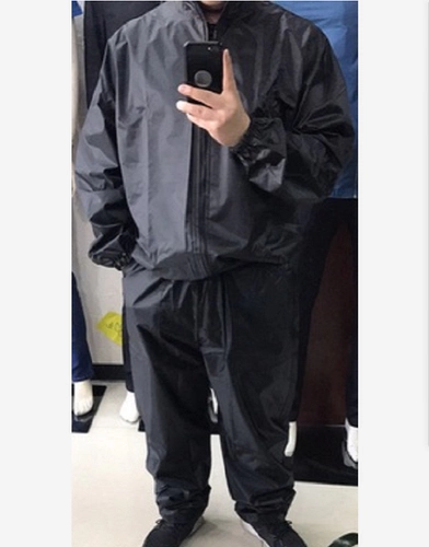 Штаны, комплект, для бега, большой размер