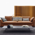 tối giản đôi chút da ghế sofa đầy đủ hiện đại FinnNavian nhập khẩu từ Ý, Richard Brown - Ghế sô pha bộ ghế sofa gỗ Ghế sô pha