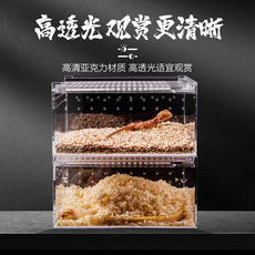 Аксессуары для рептилии superrep爬虫亚克力饲养盒宠物箱蜘蛛守宫角蛙甲虫蚕宝宝蛇爬宠箱