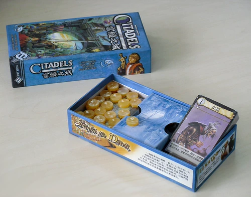 Fufeng City Board Boarding Китайская версия Citadels содержит Dark Expansion Game Cards