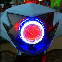 Cụm đèn pha Yamaha RSZ Flying Eagle WISP 3 thế hệ ba thế hệ đèn Xenon tốc độ 5 mắt kính thiên thần - Đèn HID xe máy 	đèn pha led 7 màu xe máy