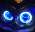Đèn pha mới Yamaha Yamaha BWSR BWSR125 Xenon Angel Eye Devil Eye Driving Light Lens hội - Đèn HID xe máy Đèn HID xe máy