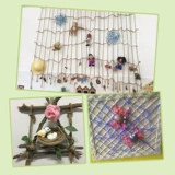 Чистый склад Все 2 листья ручной работы Yuan Diy, хлорофита, нарезанный веревочный веревочный веревочный