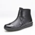 Giày đi mưa đặc biệt cho nam cộng với giày cao su nhung giày lưới nam chịu nước Rainshoes