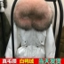 Chống mùa giải phóng mặt bằng Hàn Quốc Dongdaemun siêu lớn gấu trúc cổ áo lông thú xuống áo khoác nữ phần ngắn dày eo kích thước lớn áo triều Xuống áo khoác