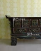 Minh và nhà Thanh đồ cổ rắn chạm khắc vàng ngồi xổm đầu bàn mới Trung Quốc retro cũ lưu trữ phân vùng hiên - Bàn / Bàn bàn gỗ xếp Bàn / Bàn