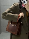 Трендовая квадратная ретро универсальная портативная сумка на одно плечо, изысканный стиль, коллекция 2023