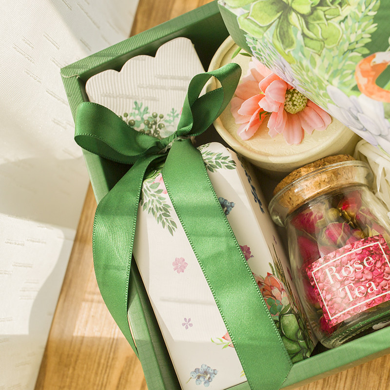 vivi 欧式创意多肉婚礼喜糖礼盒,结婚伴手礼回礼礼盒 26.5元