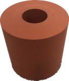 Горячая резиновое покрытие резинового ролика Силиконовое колесо, устойчивое к высокотемпературному резиновому ролику импорт переноса 38*100*100 100