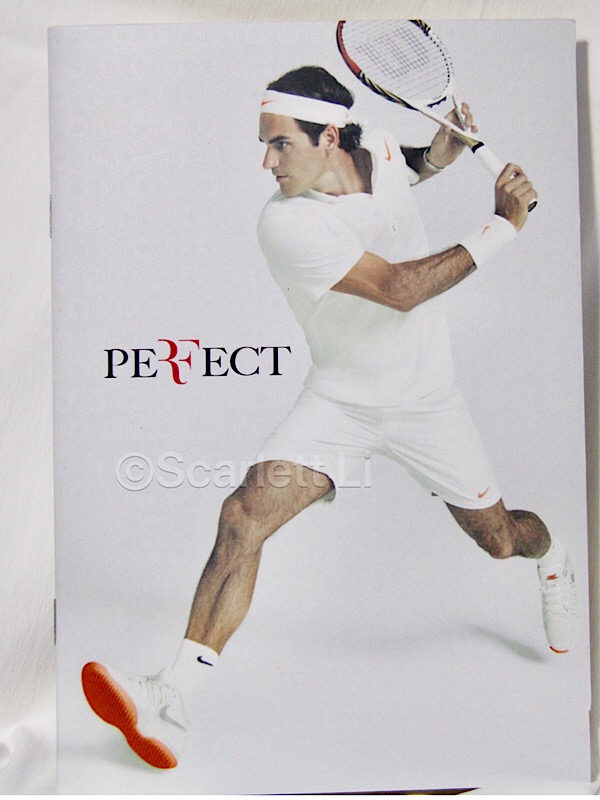 FEDERER TENNIS PERFECT WIMPED NOTEBOOK OPPING BEN DIARY 14X20CM