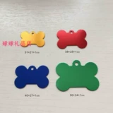 Индивидуальная идентификационная идентификация бренд собака, списки алюминиевая алюминиевая алюминиевая собачья костяная кость, бренд домашнего животного