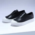 Masamaso Masamaso phẳng mới với giày đế thấp nam màu trắng trắng microfiber chống trơn trượt chống trơn trượt khogiaythethao Giày thấp
