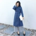 Kate Wang Hao với đoạn mùa thu và mùa đông mới dài nữ Albarka len hai mặt áo khoác alpaca áo khoác áo khoác uniqlo nữ Áo len lót đôi