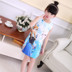 Girls Ice Romance Dress 2019 Mùa xuân và Mùa hè Trẻ em Mặc Trẻ nhỏ Cô gái Aisha Vest Công chúa Váy - Váy đồ cho bé gái Váy