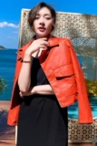 Весенняя осенняя полиуретановая куртка для школьников, в корейском стиле