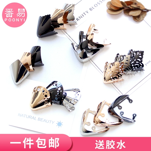 Защитные металлические невидимые туфли с заостренным носом на высоком каблуке