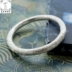 Miaoxiang Yinxiu Square handmade S99 rồng lớn và phượng hoàng Cheng Tường mở chân bằng bạc nữ nguyên liệu chế biến tùy chỉnh vòng đá Vòng đeo tay Cuff