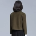 [66 nhân dân tệ] Van Gogh nho giải phóng mặt bằng ngắn áo khoác của phụ nữ mùa thu và mùa đông len len lông ngắn len áo khoác len cardigan Áo khoác ngắn
