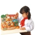 Tại chỗ bánh mì Nhật Bản Superman hội thảo bánh mì siêu thị tiền mặt đăng ký cửa hàng tiện lợi mô phỏng chơi nhà cửa hàng bánh pizza đồ chơi