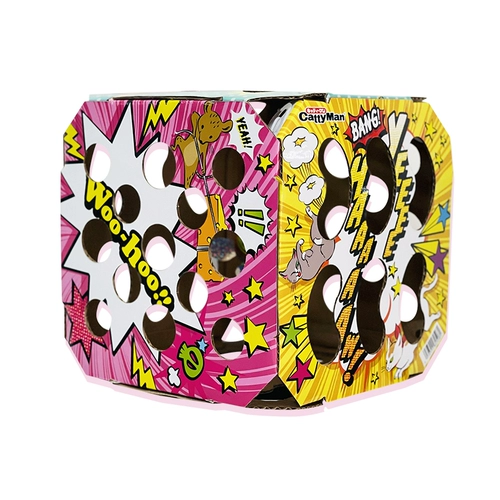 Япония Doggomi Box Self -Relieving Cat Box Toy Toy Self -Entertainment Kittens