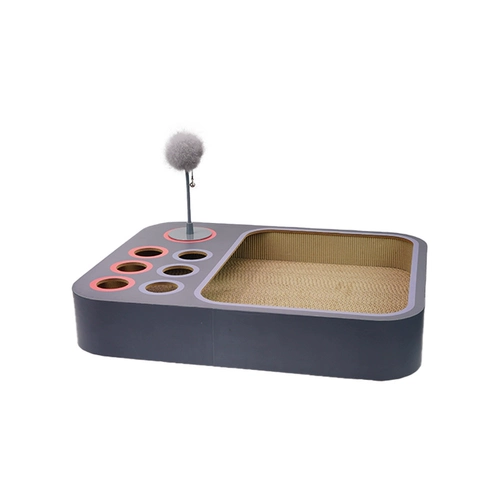 Cheerlble Ice Gloves Игровые машины Гофро -бумажная платформа для кошачьей платформы Когтя кошка игрушка игрушка электрический шарик