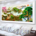 Wanli Great Wall Cross Stitch 2019 Mới thêu Phòng khách lớn Dòng thêu Khí quyển Qianli Jiangshan Bản đồ Tranh phong cảnh nhà - Công cụ & phụ kiện Cross-stitch mua tranh về tự thêu tay Công cụ & phụ kiện Cross-stitch