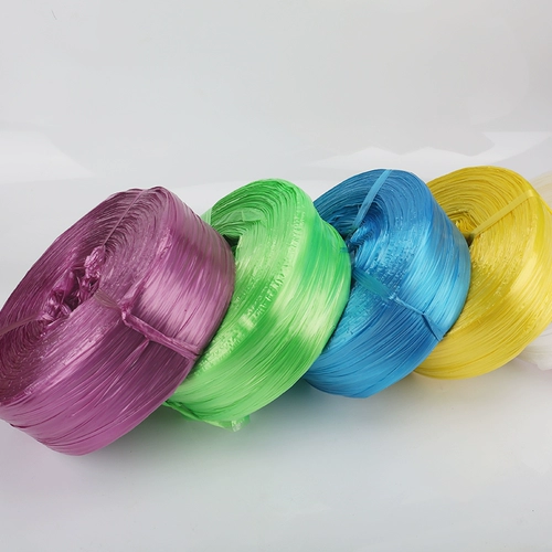 Новый материал 4 см пластиковой веревочный пакет веревочный веревочный веревка веревочная пленка с ртом веревка белый красный