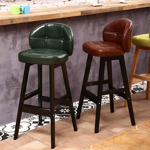 Royal Messenger Xuan Nordic Bar Stuge Modern Simple Mavishing Bar Creative Besm Besm Sware Stool High -Foot Stool