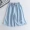 Mùa hè 2019 mới cho bé gái Hàn Quốc Quần jeans rách cạp quần cotton bé cạp cao quần ống rộng cạp cao hoang dã - Quần jean