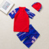 Áo Tắm trẻ em Trai Chia Boxer Vừa và Nhỏ Trẻ Em của Thủy Triều Phim Hoạt Hình Spider-Man Boy Spa Kem Chống Nắng Bơi Phù Hợp Với Han đồ tắm em bé Bộ đồ bơi của Kid