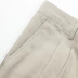 Mùa xuân và mùa hè trung niên và tuổi cotton quần âu nam mỏng quần dài cao eo squat lỏng cộng với phân bón XL quần của nam giới