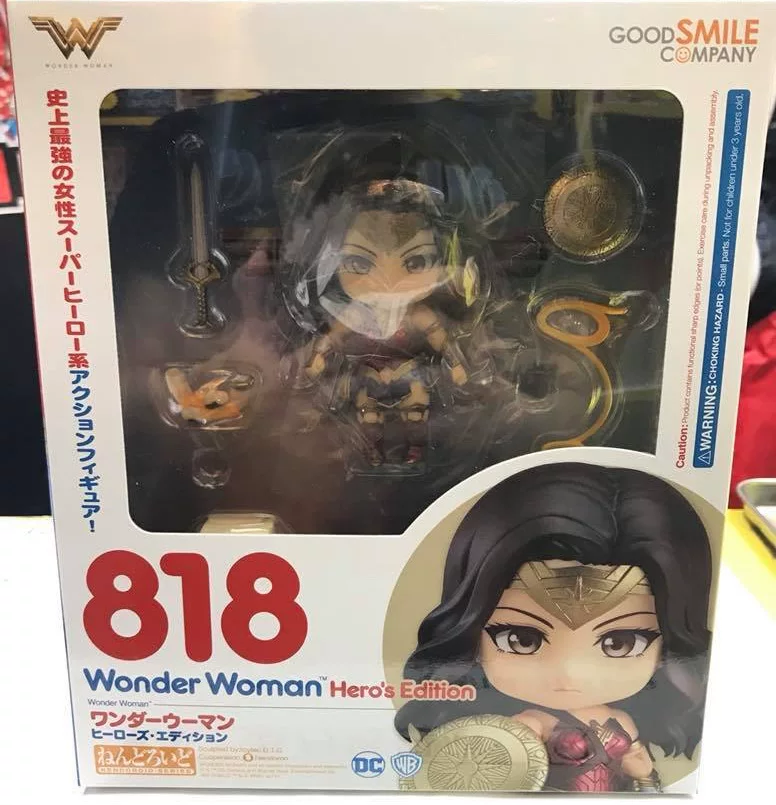 Spot GSC Nendoroid 818 Wonder Woman Diana Prince Q версия глина!