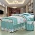 Vẻ đẹp mới trải giường bốn bộ đơn giản cotton cao cấp beauty salon Châu Âu cơ thể massage bộ giường đặc biệt Trang bị tấm