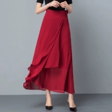 Длинная юбка, танцующее современное шифоновое пляжное платье