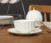 Ins cốc cà phê gió đặt ly cà phê gốm phong cách Bắc Âu nhỏ sang trọng đơn giản hộ gia đình đơn giản với muỗng - Cà phê