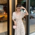 Mùa hè 2020 mới Pháp retro váy voan hoa nữ mùa hè khí chất eo thon váy dài - Sản phẩm HOT