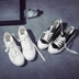 Giày vải mới nữ Hàn Quốc phiên bản của mở nụ cười giày sinh viên ins retro 1992 hoang dã Harajuku ulzzang giày Plimsolls