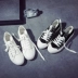 Giày vải mới nữ Hàn Quốc phiên bản của mở nụ cười giày sinh viên ins retro 1992 hoang dã Harajuku ulzzang giày