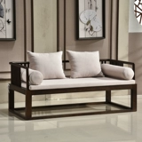 Мебель из натурального дерева, диван, современная и минималистичная ткань