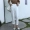 Đơn giản màu rắn cao eo mỏng quần tây giản dị nữ sinh viên mùa hè 2018 Han Fan lỏng hoang dã củ cải quần hậu cung quần dài nữ đẹp