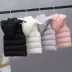 2019 mùa thu và mùa đông quần áo trẻ em mới quần áo quần áo trẻ em dày áo vest cô gái xuống quần áo cotton chàng trai vest thủy triều - Áo ghi lê