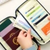 Hộ chiếu hộ chiếu túi ví đa chức năng vé dài tài liệu thư mục protector lưu trữ bag Nhật Bản không thấm nước
