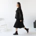 Miki xã hội văn học đơn giản Hồng Kông hương vị retro lỏng ngắn áo khoác nữ đứng cổ áo dây kéo áo gió ngắn mùa thu mới 2018